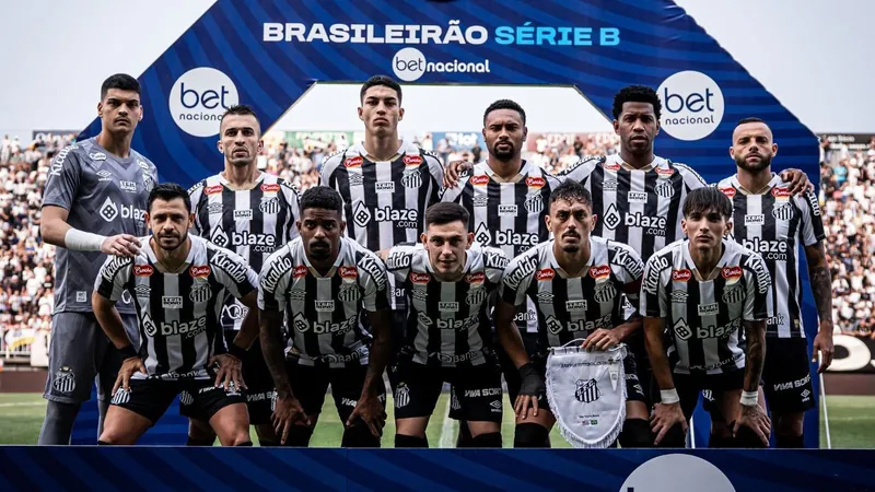 Santos sobe chances de acesso e de título da Série B após vitória; veja probabilidades