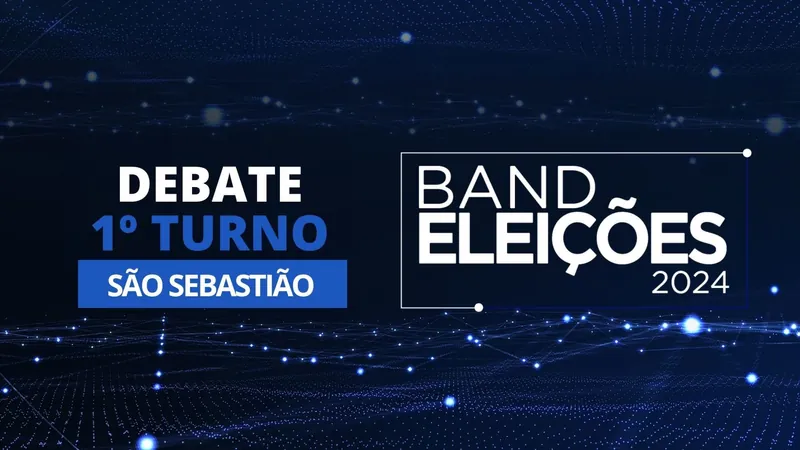 Band Vale promove debate entre candidatos à prefeitura de São Sebastião hoje (11)