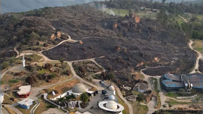 MP denuncia homem que provocou incêndio no Pico das Cabras