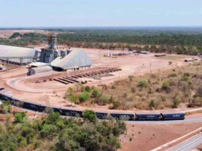 TO: novo Terminal Rodoferroviário vai escoar 1,5 milhão de toneladas de grãos por ano