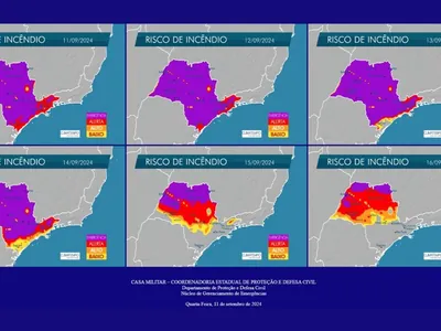 Vale do Paraíba segue em alerta máximo para risco de incêndio até a próxima semana