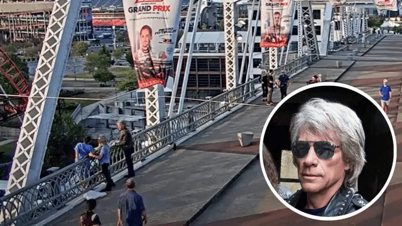 Bon Jovi é buscado no Google após salvar mulher que ia pular de ponte