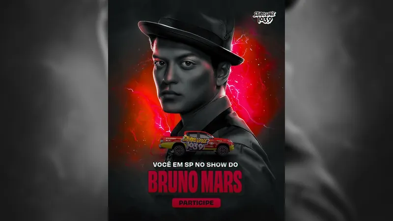 Regulamento: Promoção "BRUNO MARS LIVE IN BRASIL" da Stereo Vale FM