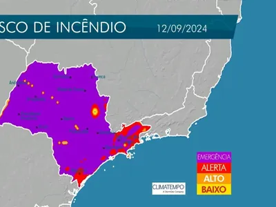 Vale do Paraíba enfrenta risco máximo de incêndio com queimadas em cinco cidades