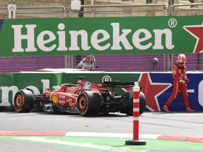 Charles Leclerc bate no primeiro treino livre do GP do Azerbaijão; veja vídeo!