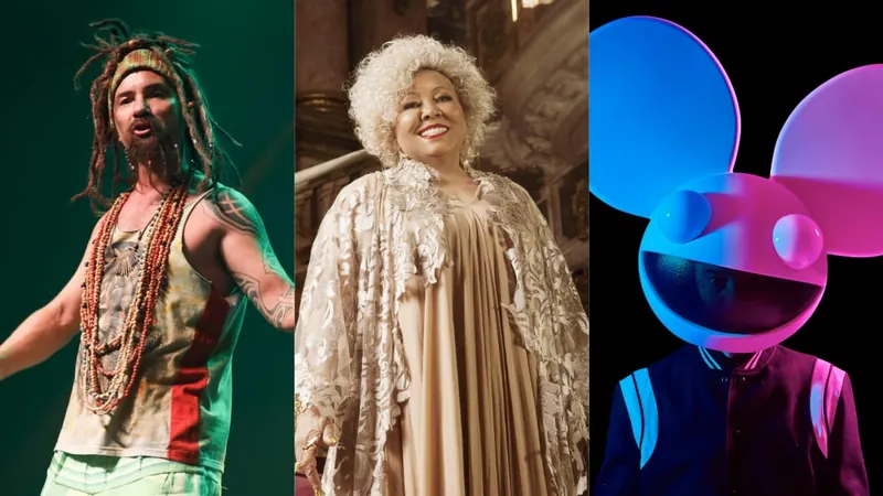 Agenda Cultural: Marco Luque, Alcione e Deadmau5 se apresentam na região