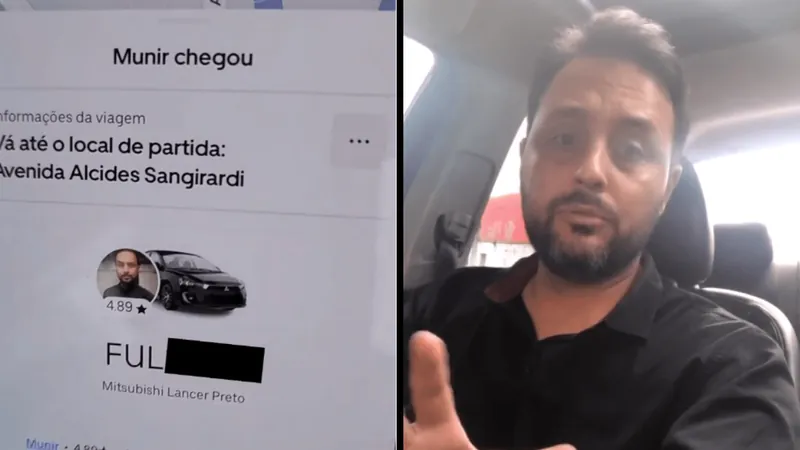 Motorista de aplicativo faz rotina radical e diz ter faturado R$ 300 mil em um ano