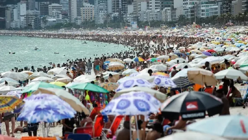 Cidade do Rio de Janeiro entra em Nível de Calor 2 (NC2) nesta quarta-feira (2)