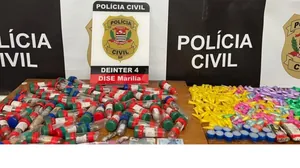 Polícia Civil apreende cocaína, crack e maconha em Marília