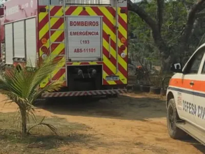 VÍDEO: Incêndio atinge área de vegetação na região norte de São José dos Campos