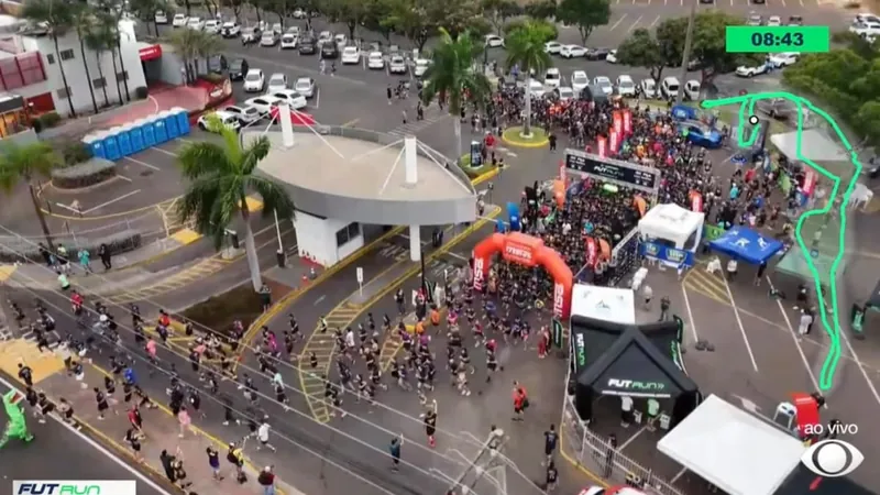 Mais de mil pessoas participaram da Corrida FutRun em Presidente Prudente