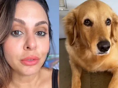 Alinne Rosa leva mordida de cachorro e assusta fãs: ‘Chorei e saiu sangue’