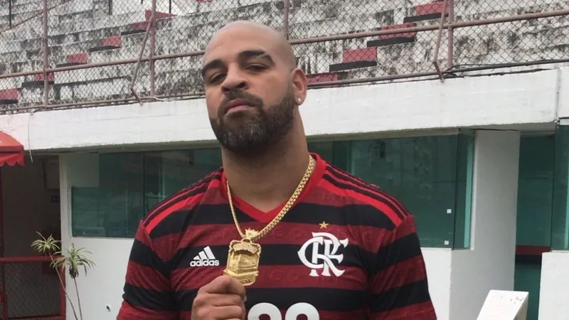 Adriano Imperador terá jogo de despedida entre Flamengo x Inter de Milão, no Maracanã