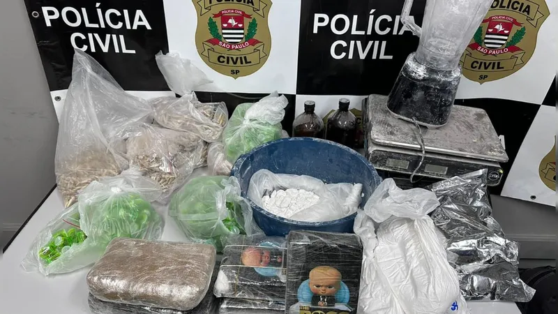 Polícia Civil fecha 'casa bomba' em Hortolândia e prende dupla por tráfico de drogas