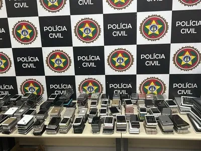 Polícia apreende 750 celulares que foram furtados no Rock in Rio