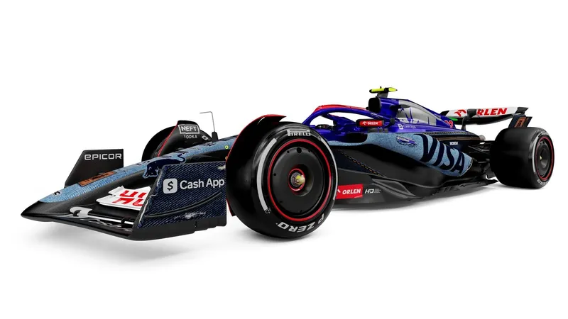 Racing Bulls ganha ‘visual jeans’ para o GP de Singapura; confira imagens