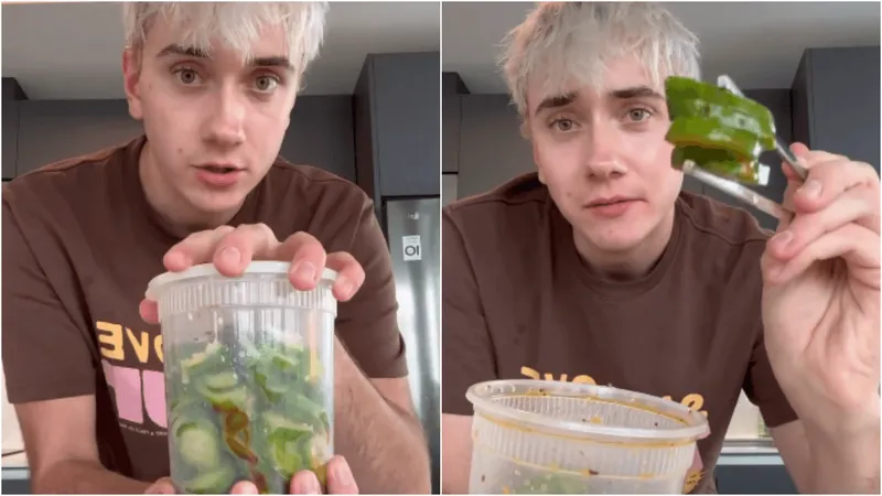 Salada de pepino do TikTok: chef Rodrigo Oliveira ensina receita viral que é fácil e gostosa