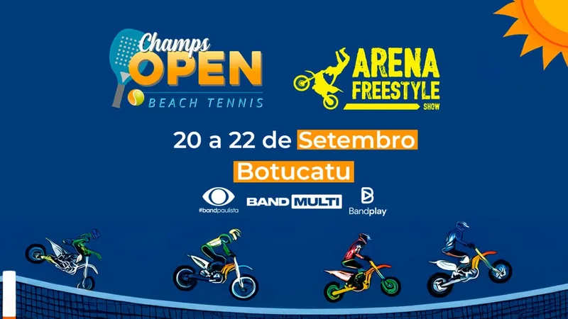 4ª Edição do Champs Open de Beach Tennis começa nesta sexta-feira (20)