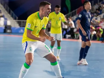 Brasil se classifica com 100% de aproveitamento na Copa do Mundo Futsal