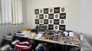 Polícia apreende produtos com indícios de falsificação em Itupeva