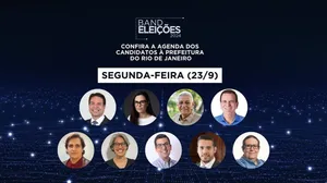 Confira agenda dos candidatos à Prefeitura do Rio nesta segunda-feira (23)