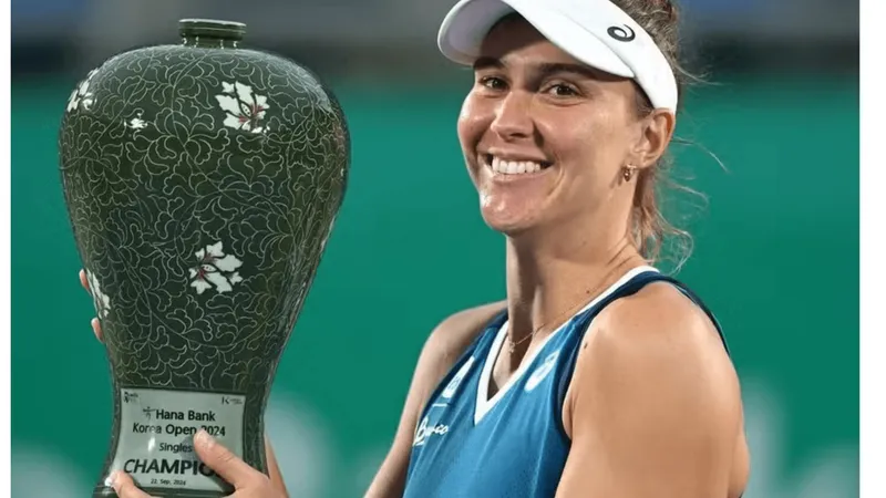 Bia Haddad vence russa de virada e conquista o WTA 500 de Seul