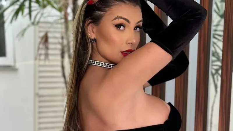 Andressa Urach suspende gravações de conteúdos adultos com parceiros; entenda o motivo