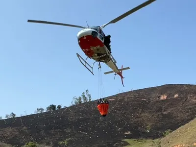 Defesa Civil intensifica combate ao incêndio em São José do Barreiro com apoio de aeronaves