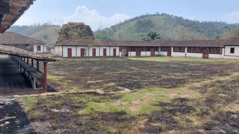 Incêndio em São José do Barreiro atinge fazenda que recebeu Dom Pedro I em 1822