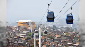 Teleférico do Alemão, na Zona Norte do Rio, vai demorar mais um ano para voltar a operar