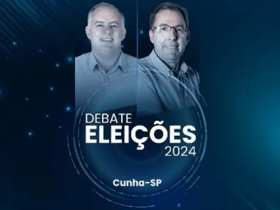 Assista ao vivo o debate com candidatos à prefeitura de Cunha