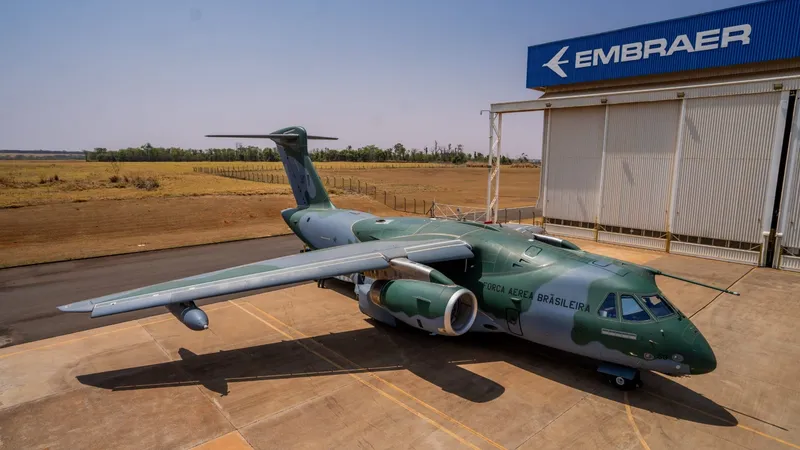 Embraer entrega sétima aeronave C-390 Millennium à Força Aérea Brasileira