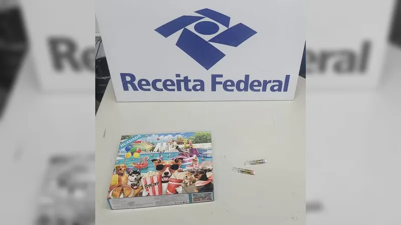 Receita Federal apreende encomendas com derivados de maconha no Aeroporto do Galeão