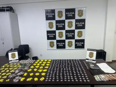 Homem é preso e mais de mil porções de drogas são apreendidas em Sorocaba