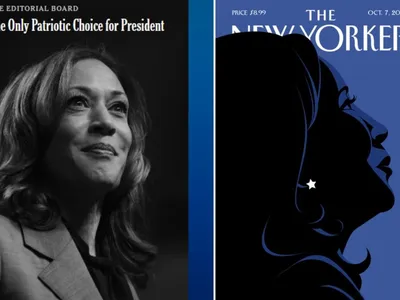 New York Times e New Yorker declaram apoio para Kamala Harris