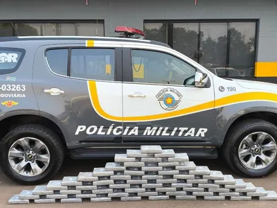 Polícia Rodoviária apreende veículo com 65kg de cocaína em Rio Claro