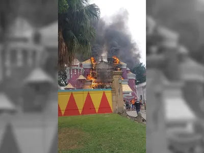 Incêndio atinge instalação externa no antigo Museu da Casa Brasileira