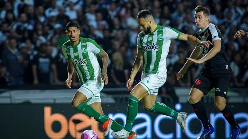 Vasco e Juventude empatam pelo Brasileirão após gols nos primeiros 10 minutos