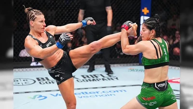 UFC 307: Brasileira Ketlen Vieira sangra rival, mas perde luta e vê título distante