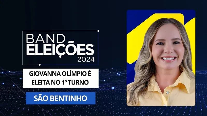 Giovana Olimpio, de São Bentinho (PB). é a primeira prefeita eleita do Brasil