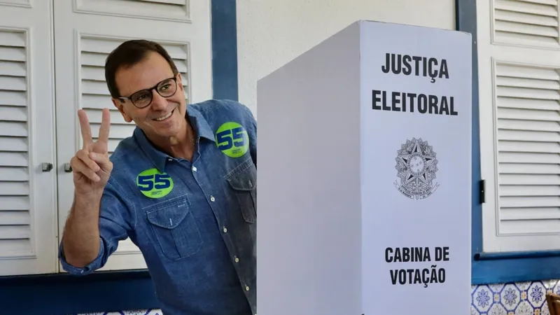 Eduardo Paes é reeleito prefeito do Rio de Janeiro no 1º turno