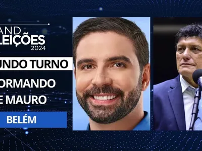 Igor Normando (MDB) e Eder Mauro (PL) disputam segundo turno em Belém (PA)