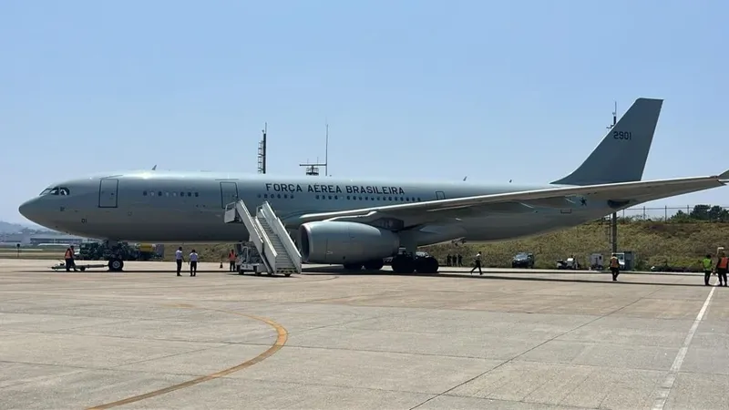 Mais 212 repatriados do Líbano desembarcaram em São Paulo na manhã deste sábado (19)