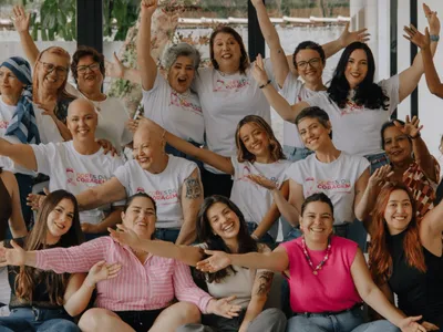 Com o tema “As Cores da Coragem”, Hospital São Francisco de Assis engaja a campanha do Outubro Rosa