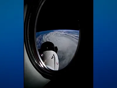 VÍDEO: Astronauta da NASA filma furacão Milton do espaço