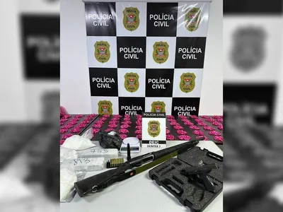 Drogas e armas são apreendidas em Sorocaba