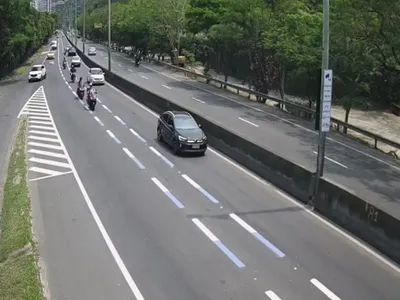 Faixa exclusiva para motociclistas será implementada na Avenida Rei Pelé, no Maracanã