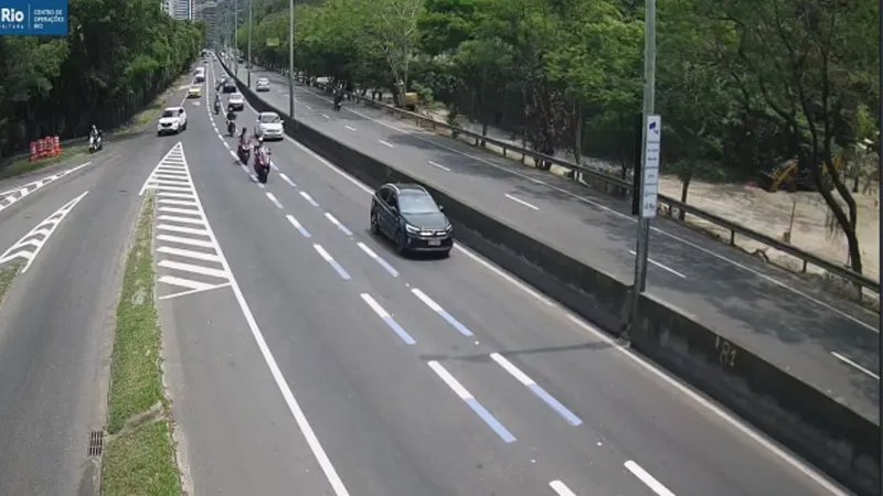 Faixa exclusiva para motociclistas será implementada na Avenida Rei Pelé, no Maracanã