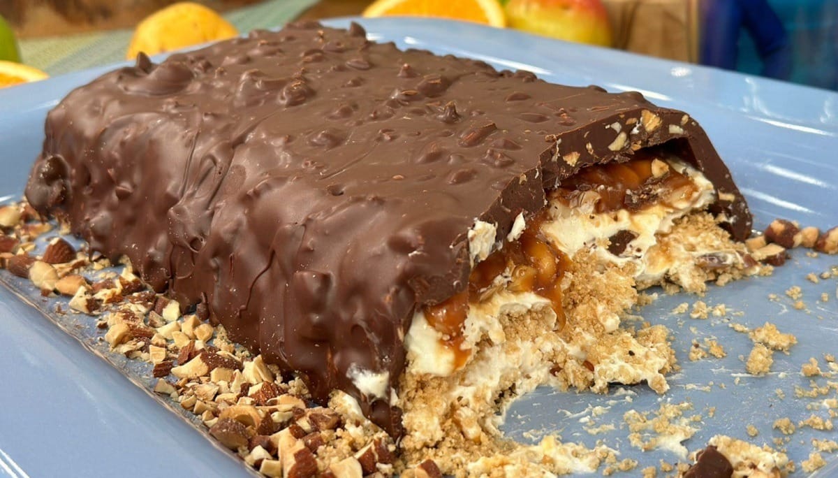 Torta invertida de caramelo | Band Receitas