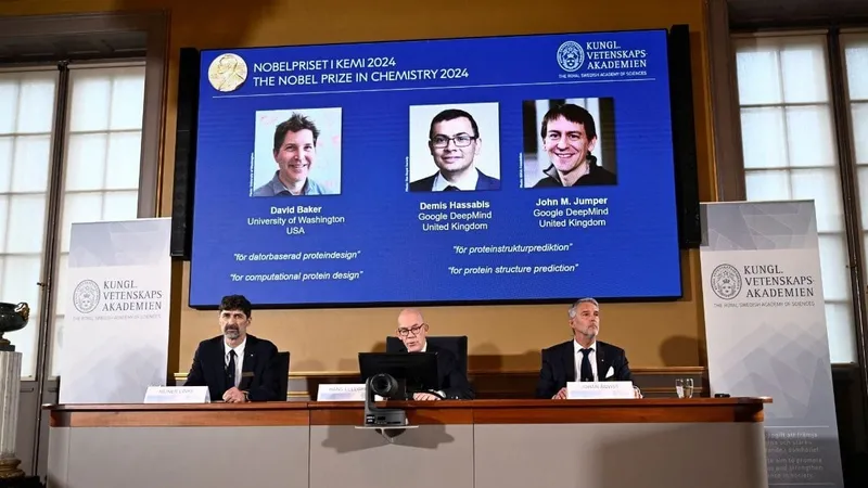 Nobel de Química premia trio por pesquisa sobre estrutura das proteínas